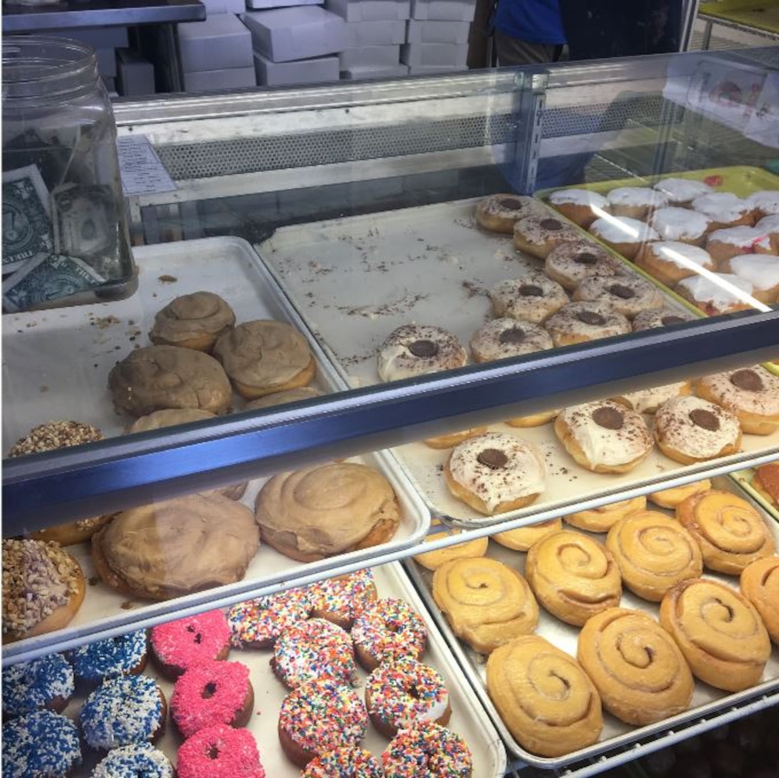 The Donut Haus, located at 305 W. Central Ave. in Springboro, is a traditional donut and bake shop with an injection of fun flavors like Fruity Pebbles and Maple Bacon. PHOTO / Stephanie Coates