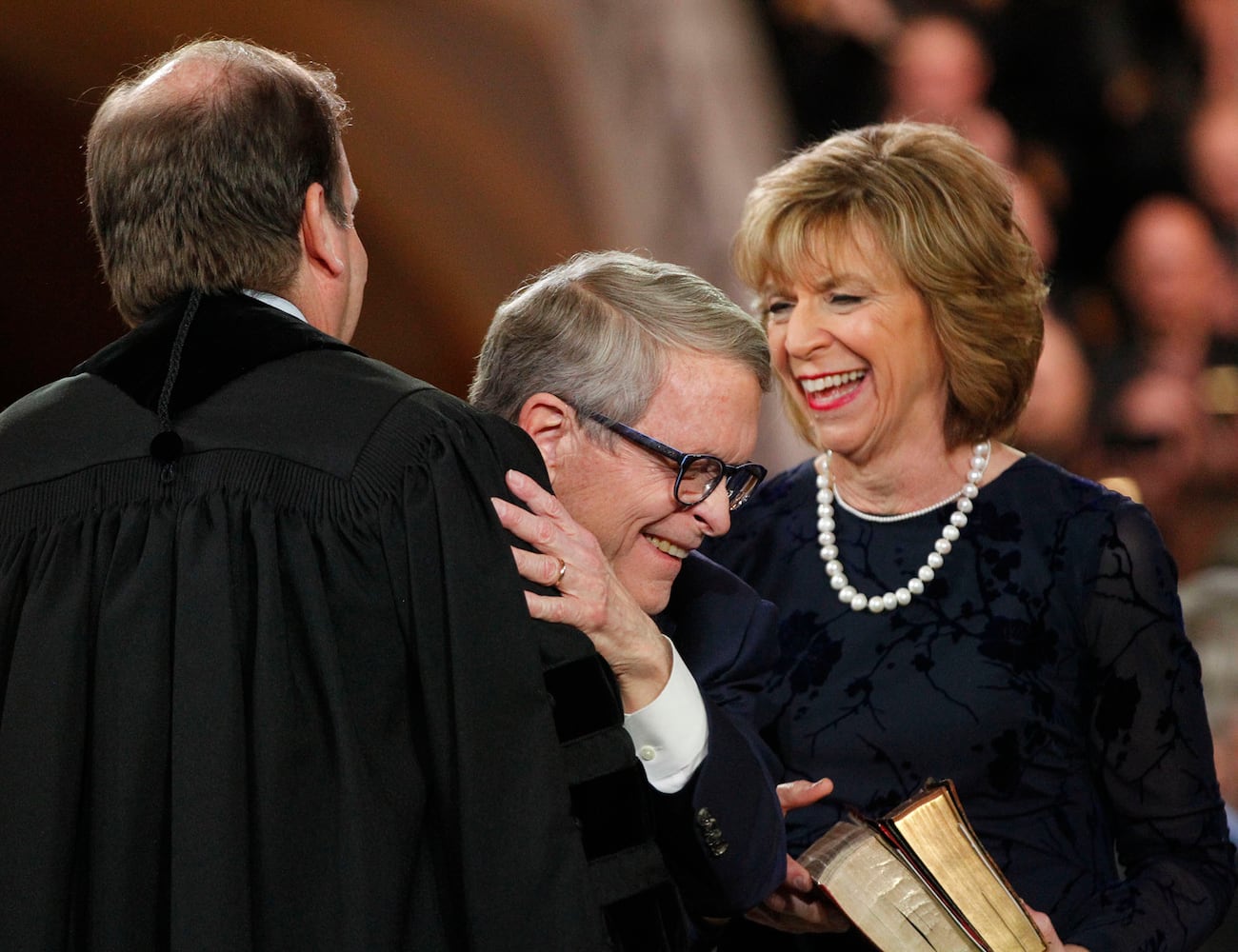 Gov. DeWine sworn in at Ohio Statehouse