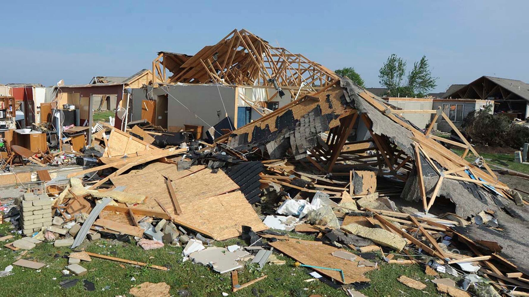 Photos: Tornadoes sweep through Ohio's Miami Valley, causing injuries, destruction