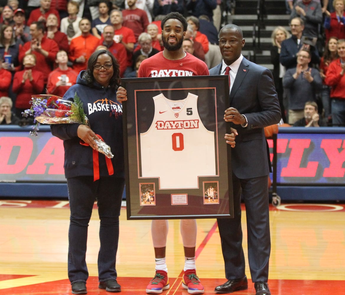 Dayton Flyers: Photos from Senior Night ceremony