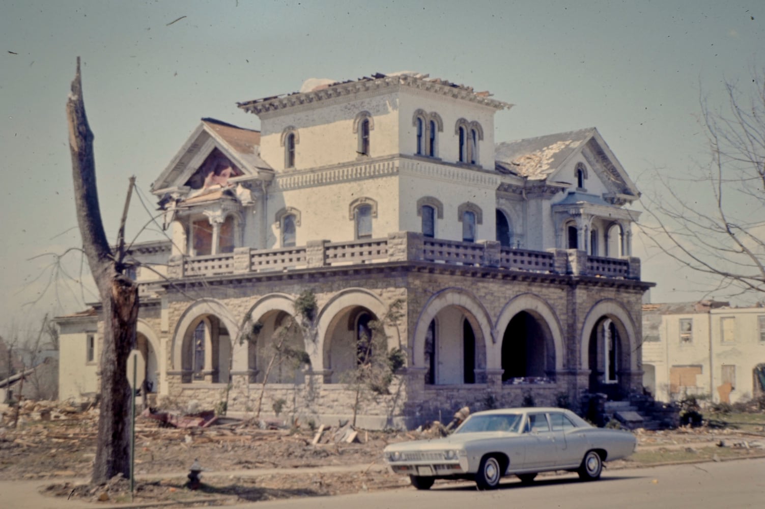 1974 Xenia tornado aftermath