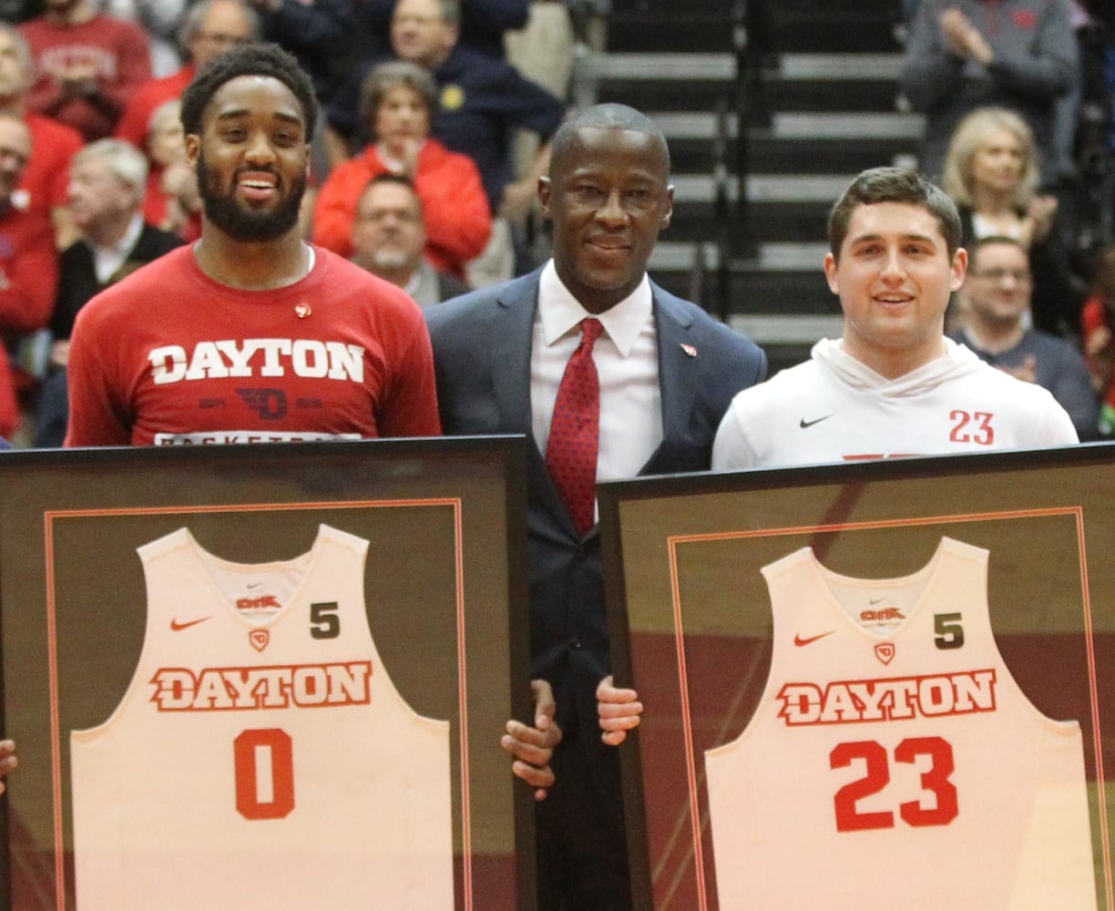 Dayton Flyers: Photos from Senior Night ceremony