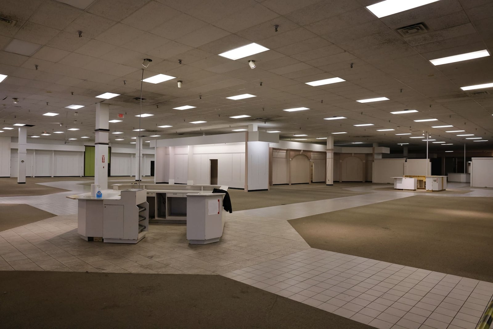 The city of Middletown held two town hall sessions inside the former Elder-Beerman building at The Towne Mall for residents to share ideas for the future development of The Towne Mall property Monday, Dec. 16, 2024. NICK GRAHAM/STAFF