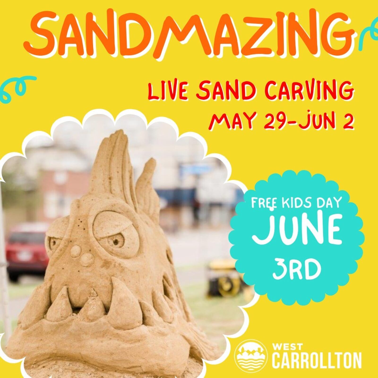 Sandmazing features nationally known and award-winning sculptors creating masterpieces out of 70 tons of sand. CONTRIBUTED