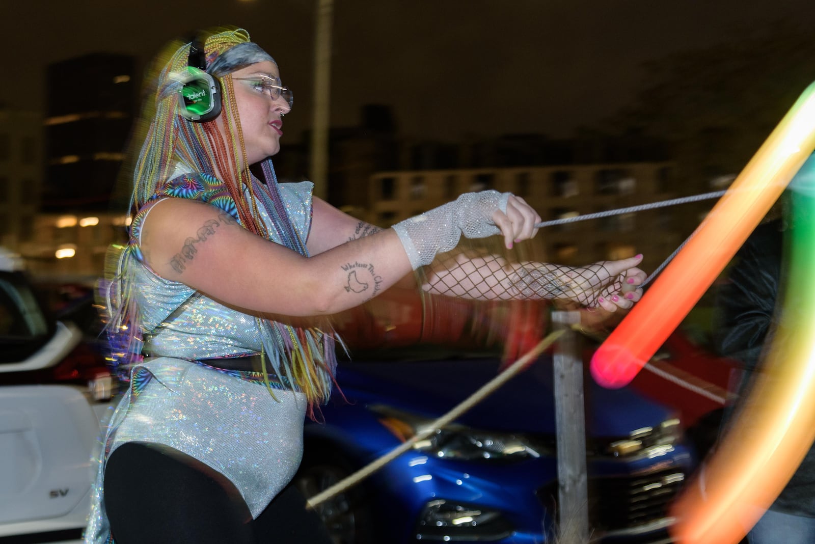 The monthly Silent Disco, which allows attendees to toggle between three distinct live DJ stations, has a Beach Party theme when it returns to Yellow Cab Tavern in Dayton on Friday, June 30. TOM GILLIAM / CONTRIBUTING PHOTOGRAPHER