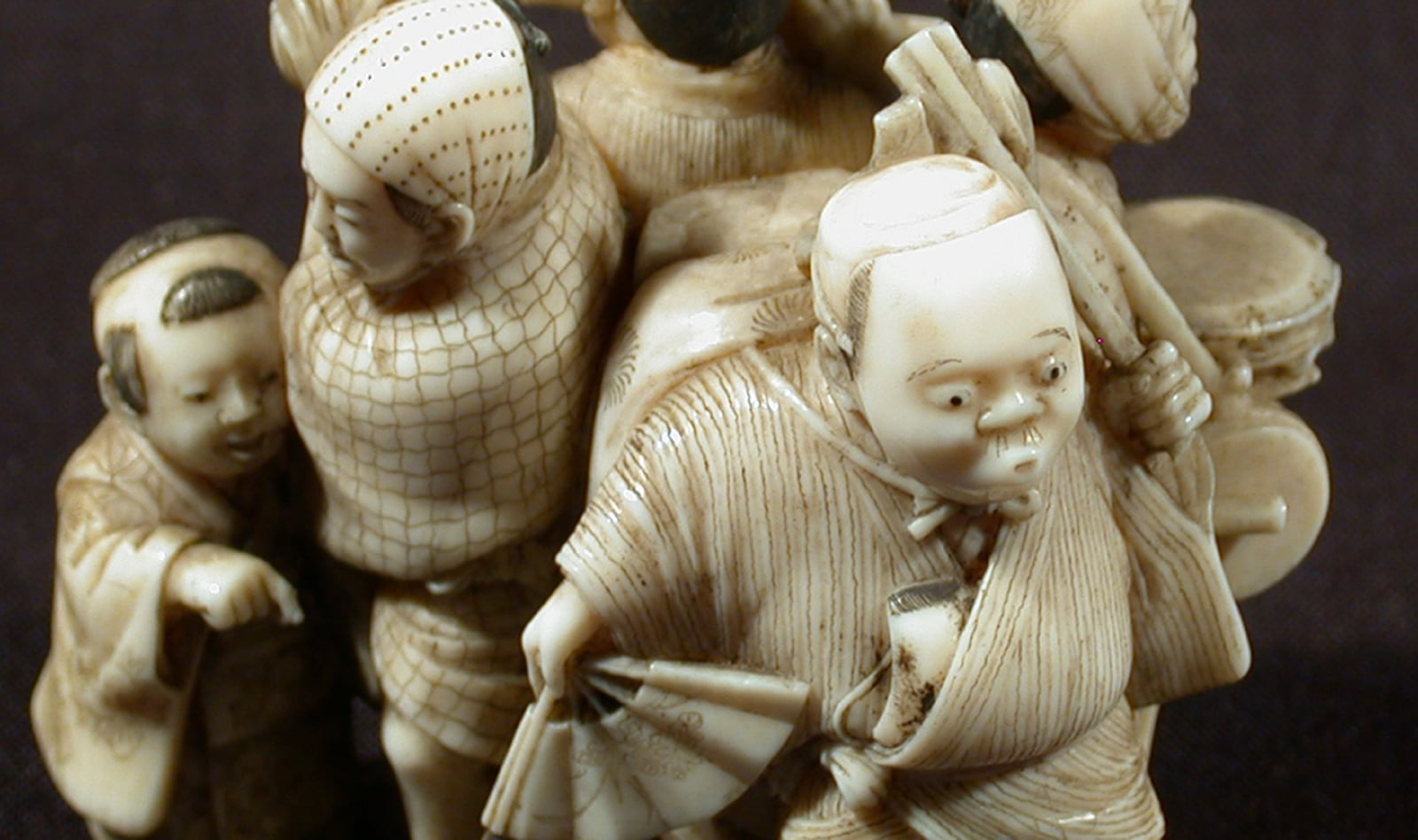 “Netsuke and the Art of Little Wonders,” a Focus Exhibition featuring carved personal accessories from Japan’s Edo period (1615-1868), is on display at Dayton Art Institute through February 12. CONTRIBUTED