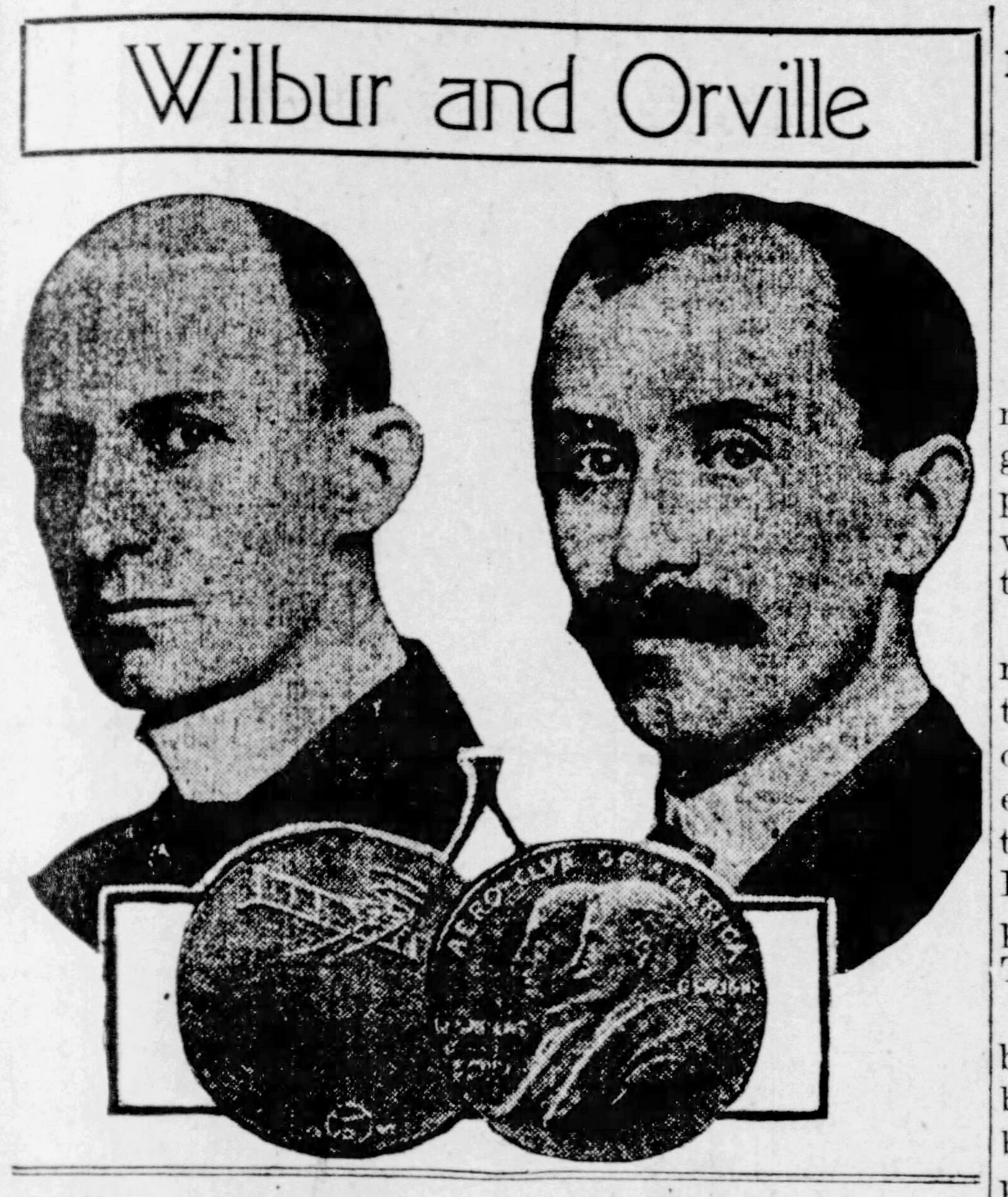 Coverage of the 1909 Wright Brothers celebrated return to Dayton from Europe from the pages of the Dayton Herald.