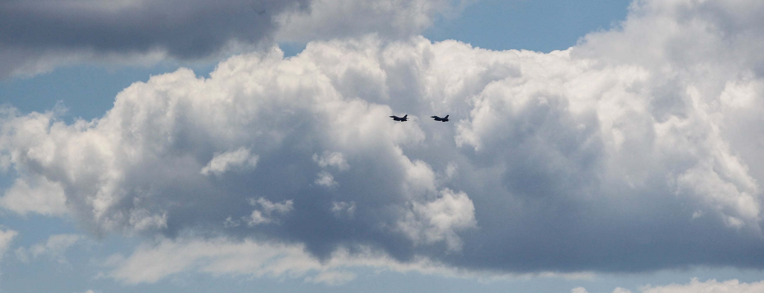 PHOTOS: Ohio National Guard performs flyover to honor health care workers