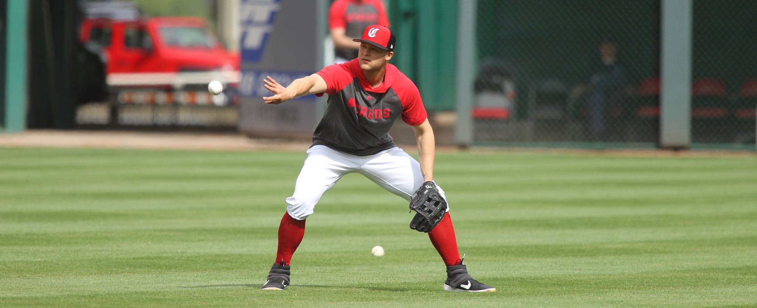 Photos: Nick Senzel makes big-league debut with Reds