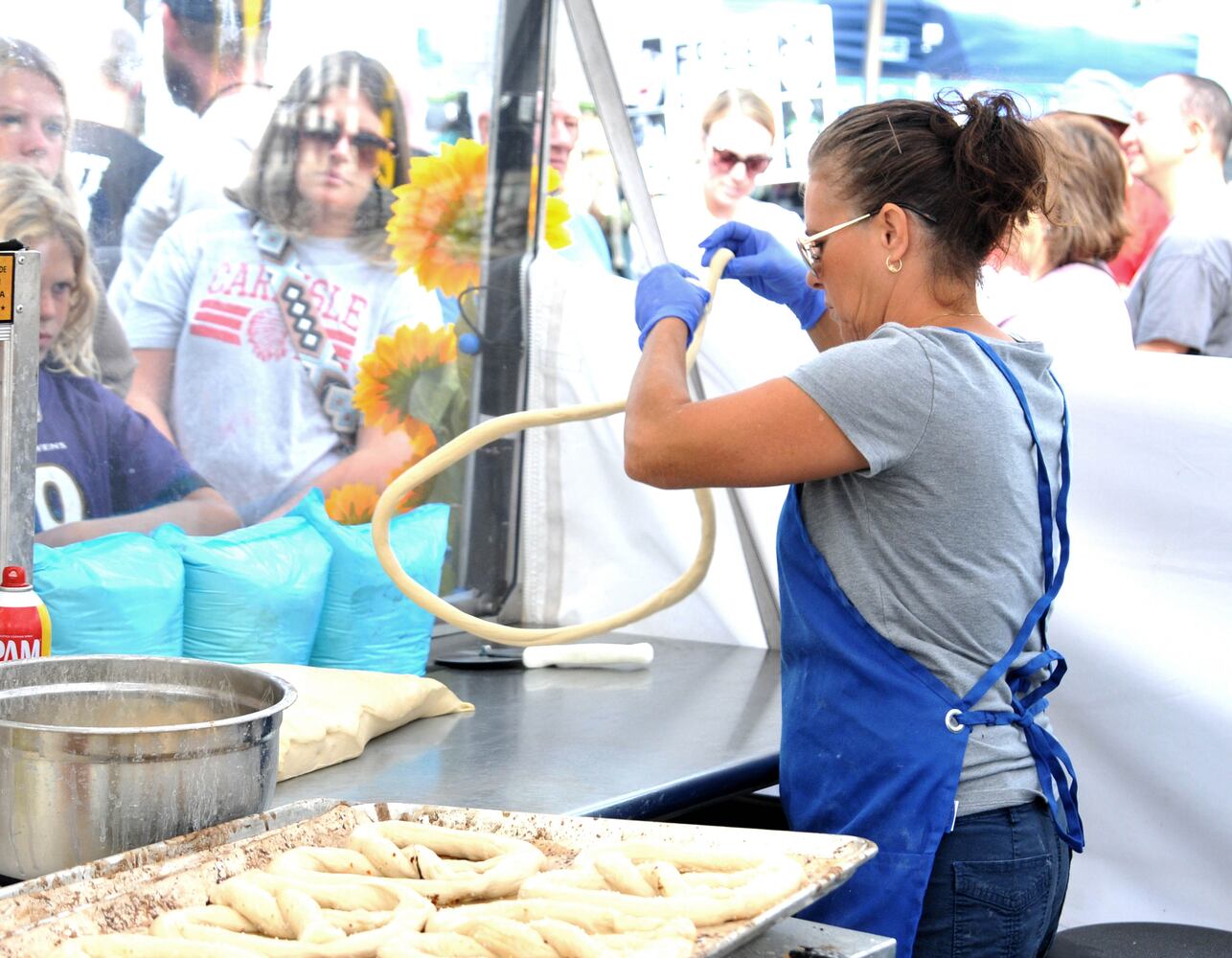 Did we spot you at the Germantown Pretzel Festival?