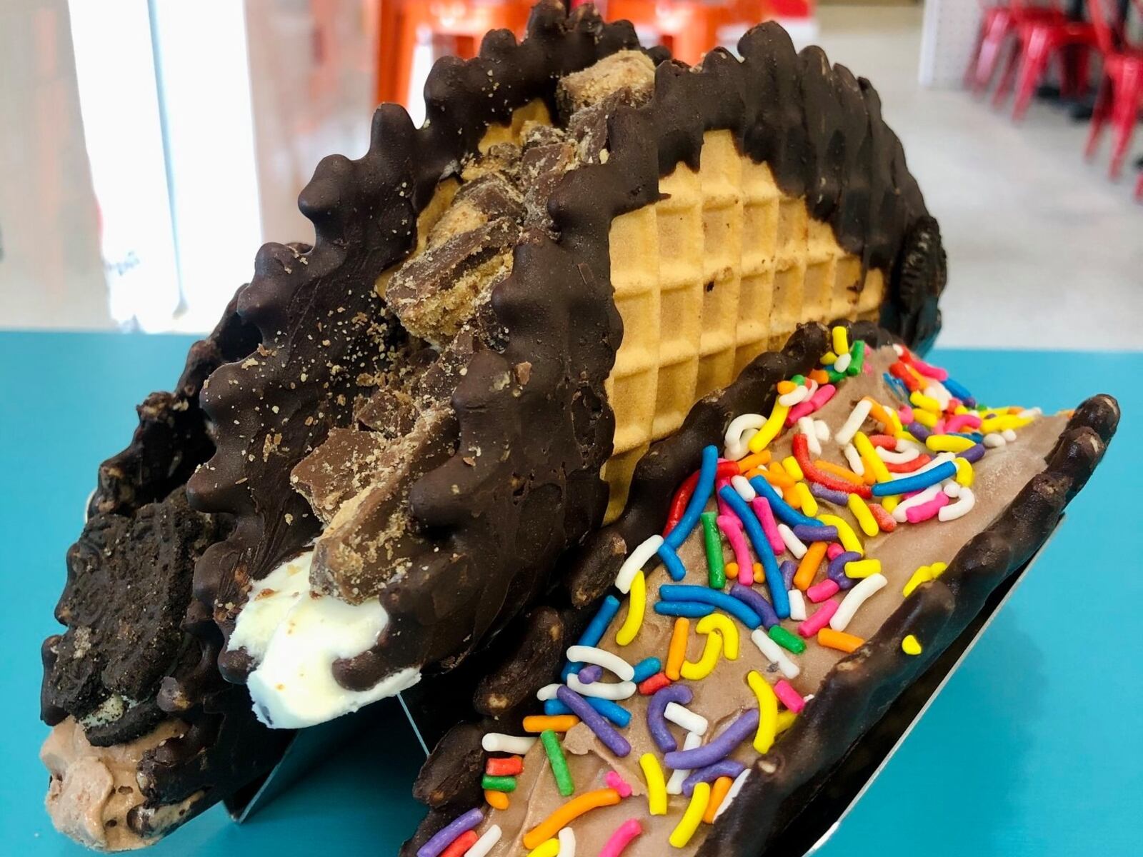 Jubie’s Creamery is bringing back its homemade Choco Tacos for Cinco de Mayo. CONTRIBUTED 