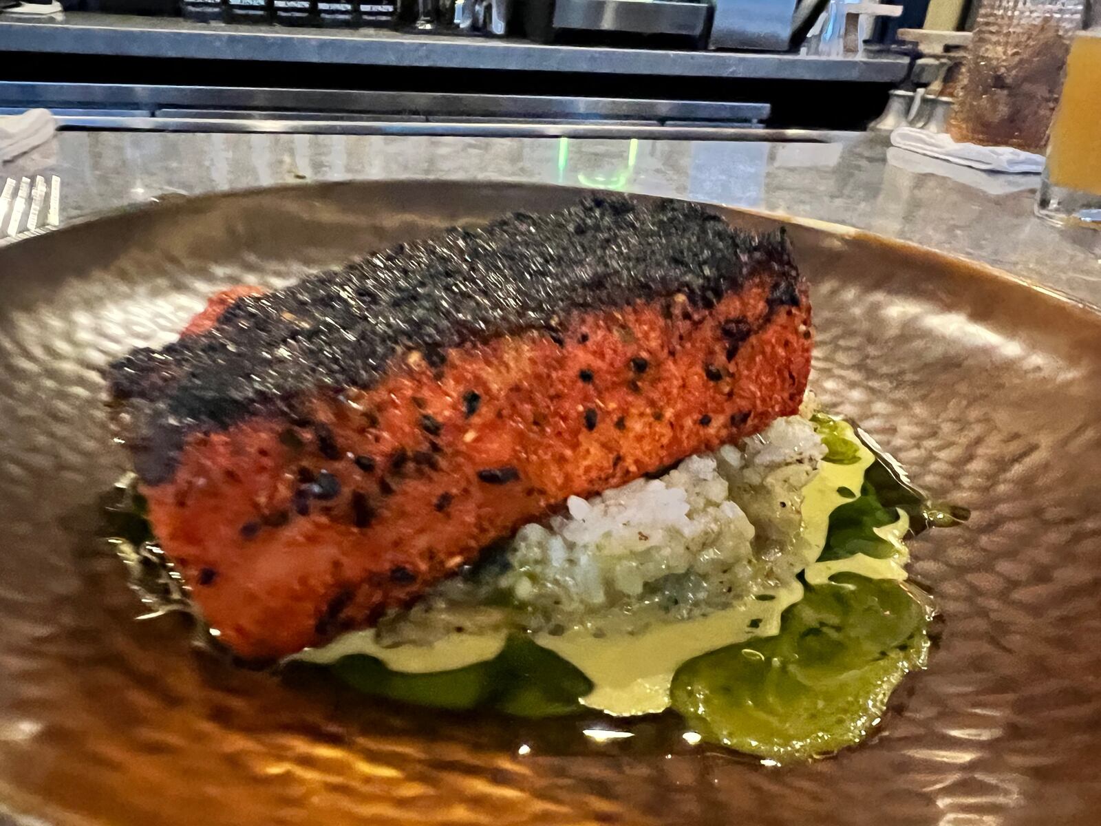 Asian Blackened Salmon