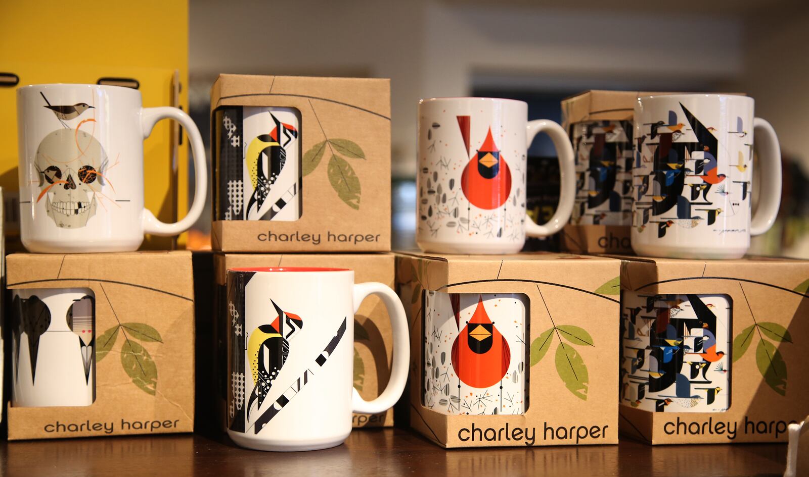 The Museum Store at the Dayton Art Institute is filled with unique gifts. You can find designs by artist Charlie Harper on mugs, socks, puzzles and more. LISA POWELL / STAFF