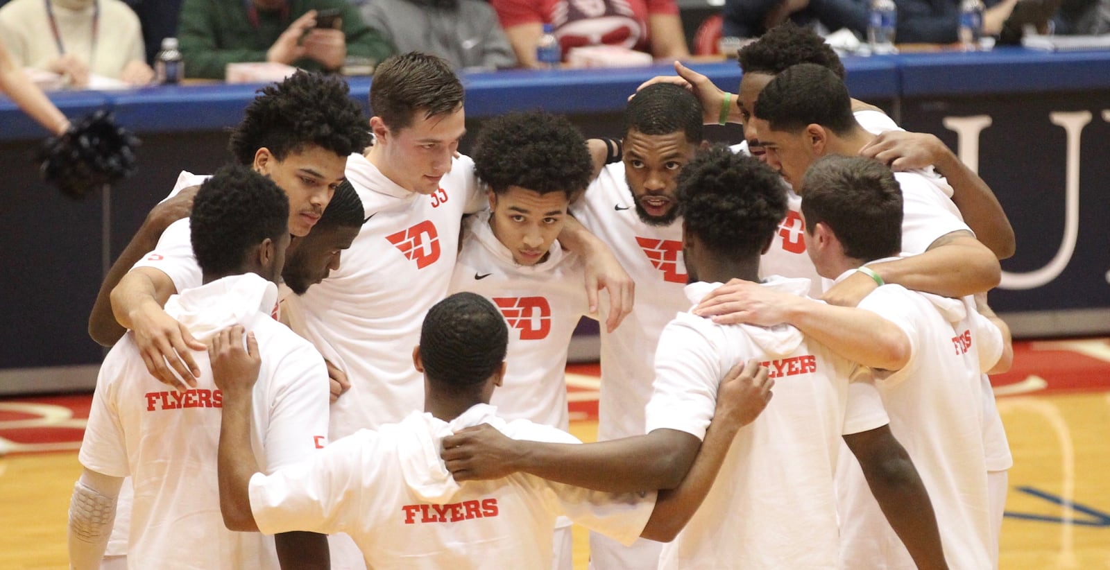 Dayton against Saint Joseph's on Tuesday, Jan. 29, 2019, at UD Arena.