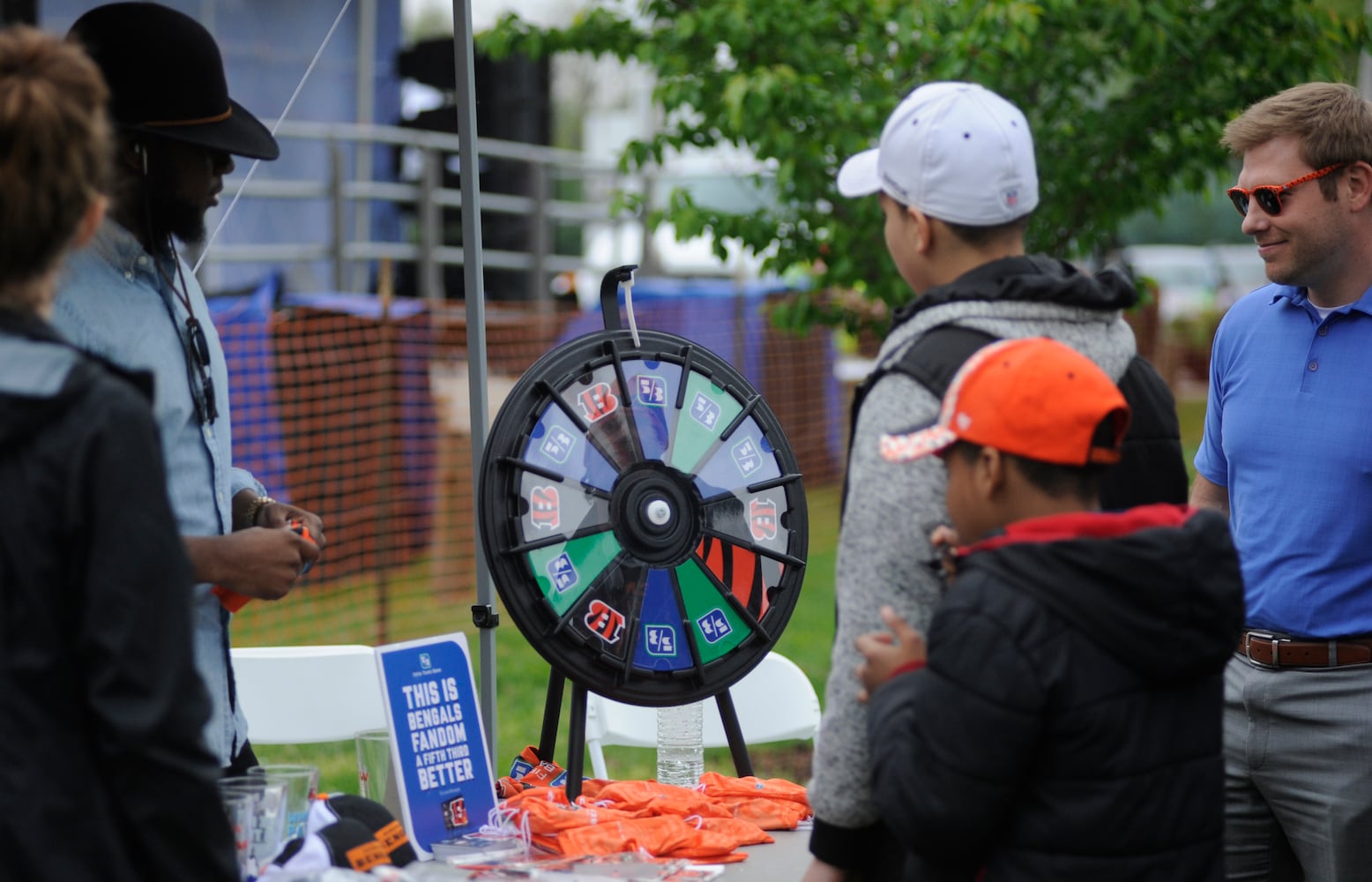 PHOTOS: NFL Draft Day at Dayton’s Triangle Park