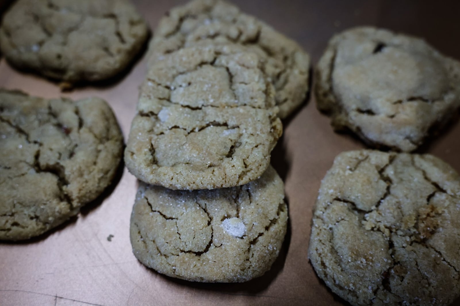 The Peanut Butter Snickerdoodle Cookies took home second place in the 2023 Dayton Daily News Holiday Cookie Contest. JIM NOELKER/STAFF