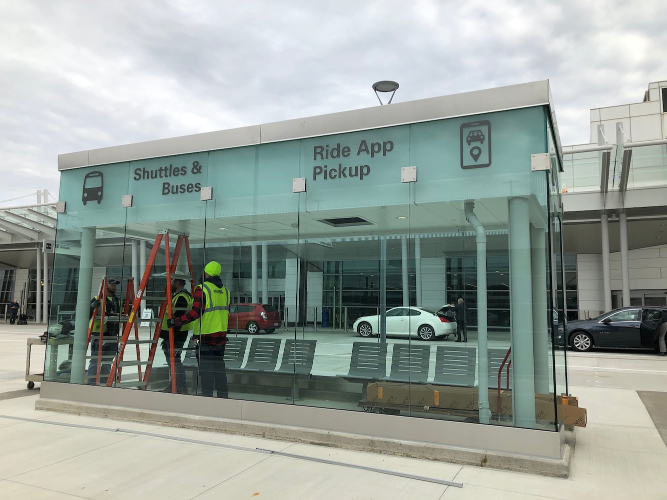 PHOTOS: Dayton airport's terminal renovation project wraps up