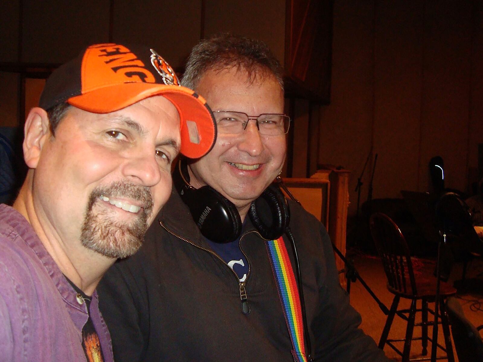 Tim Tye, right, with drummer Mike Stark in 2009. CONTRIBUTED