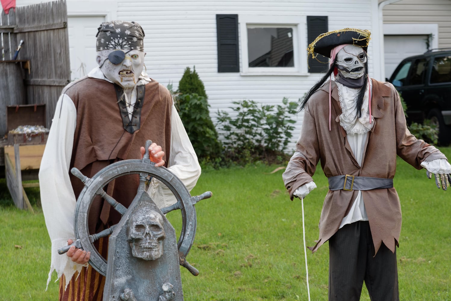 PHOTOS: Larger than life Halloween decorations in downtown Fairborn