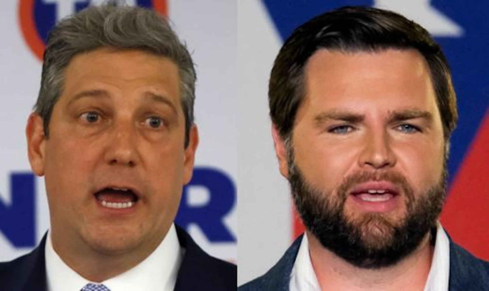 Tim Ryan and J.D. Vance