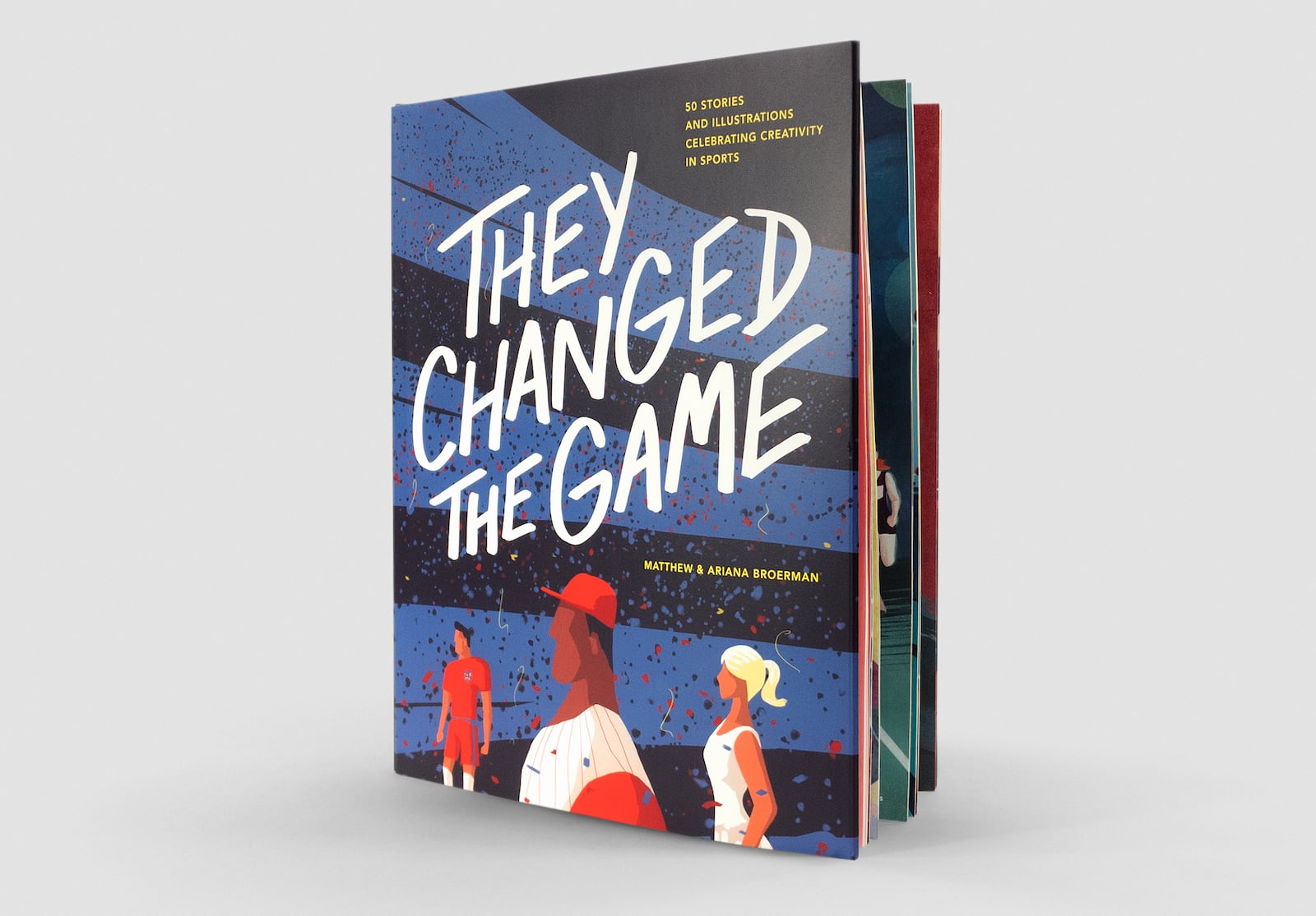 "They Changed the Game," a book by Ariana and Matthew Broerman, celebrates the sports figures who changed the game, society, and the world.  CONTRIBUTED PHOTO