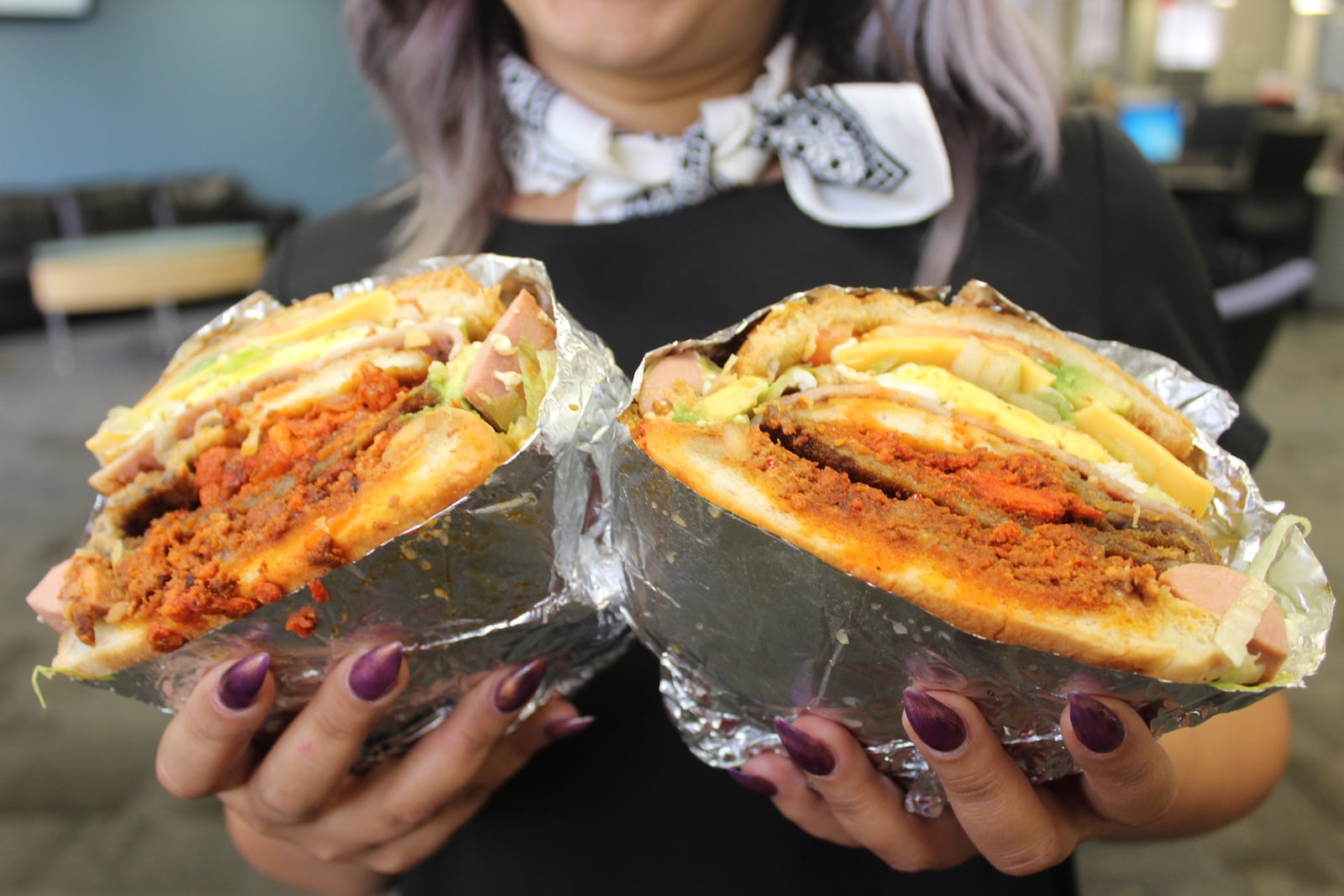 The Cubana Super Torta at La Michoacana #5 Mexican Market is a sandwich you'll want to try.