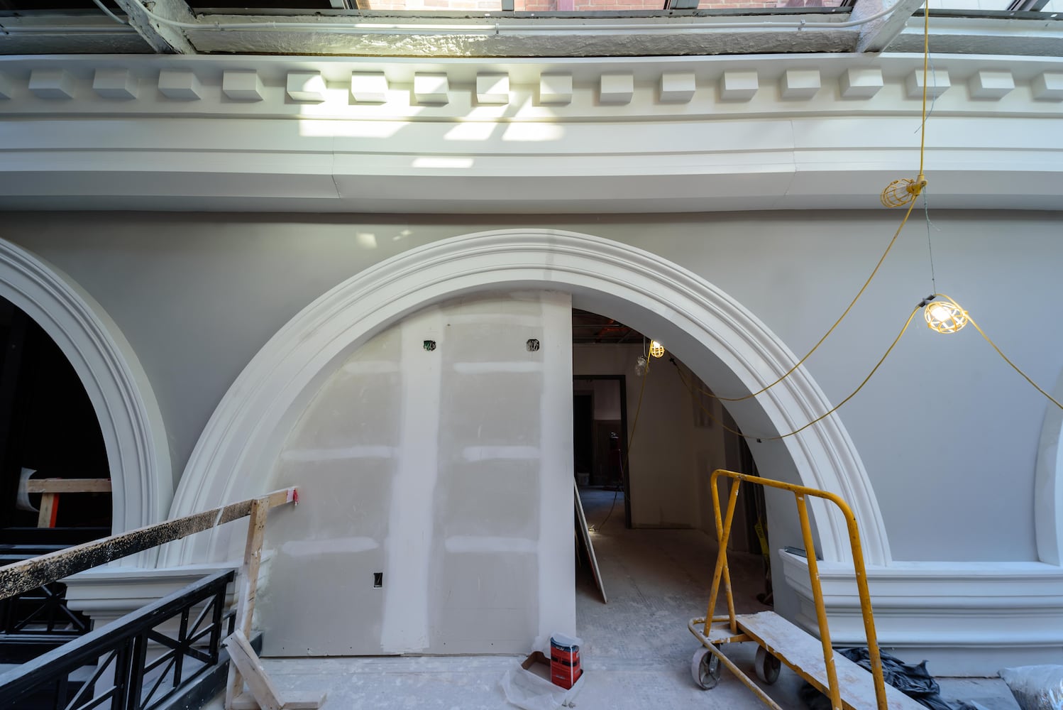 PHOTOS: Construction nearing completion on Phase 2 of the Dayton Arcade's North Arcade