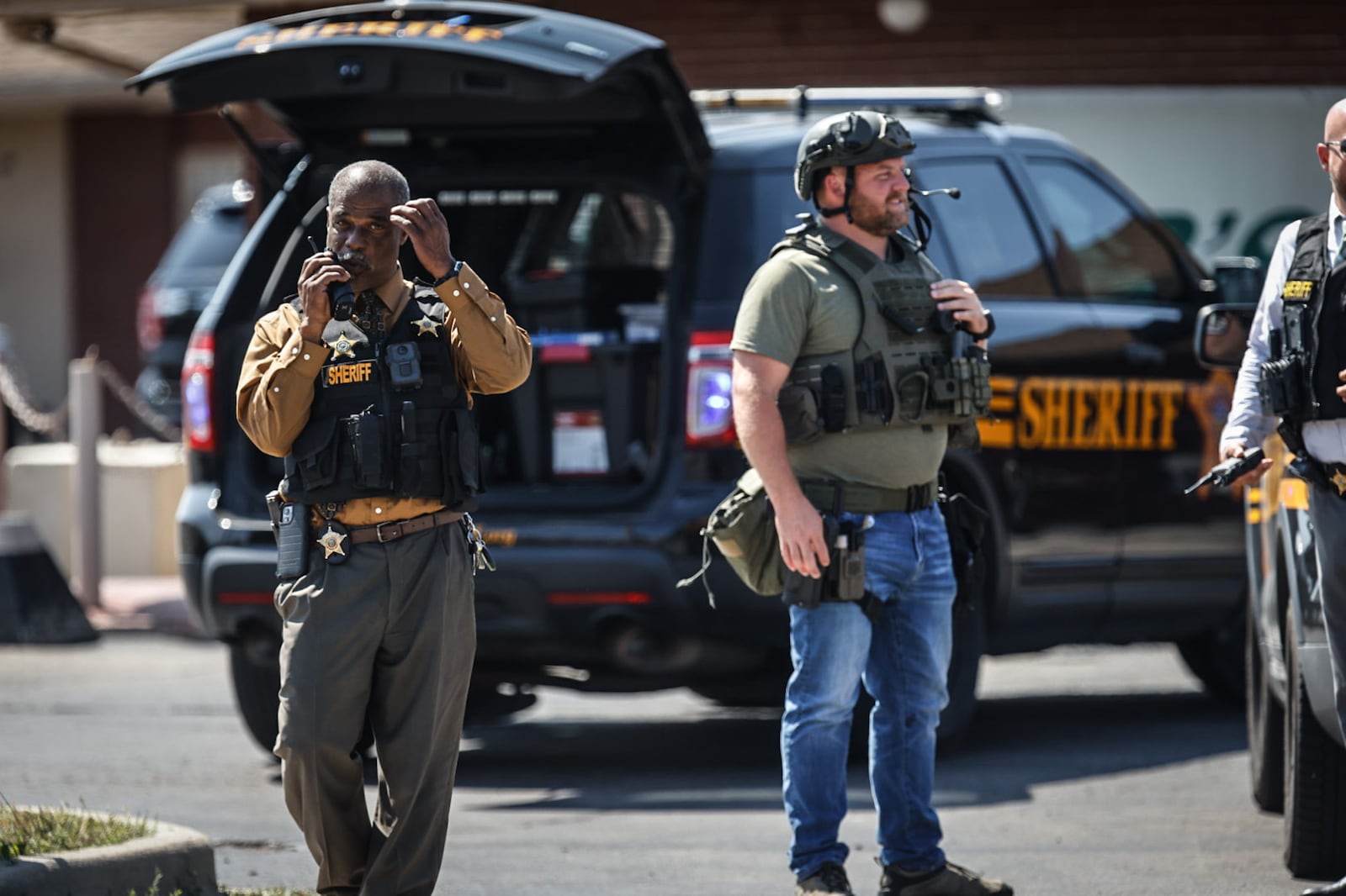 The second suspect in an armed robbery of a 73-year-old woman in Dayton was arrested at a Harrison Twp. motel Wednesday, Sept. 11, 2024. The suspect was reportedly involved in another armed robbery at a Dayton McDonald's Wednesday morning. Detectives tracked the suspect to a motel on North Dixie Drive and he was taken into custody. JIM NOELKER/STAFF