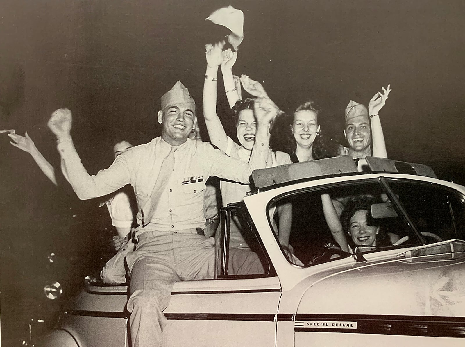 
After four years of hostility, Dayton went wild when World War II finally ended. DAYTON DAILY NEWS ARCHIVES