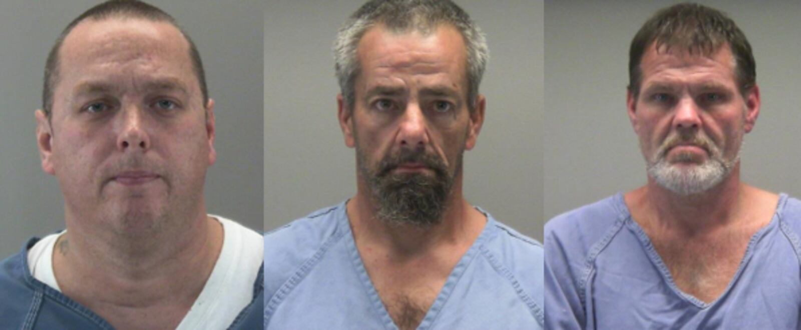 Pictured from left to right are Steven Schroyer, Steve McCubbin and Jerry Knight Sr. Photo courtesy Miami Valley Jails.