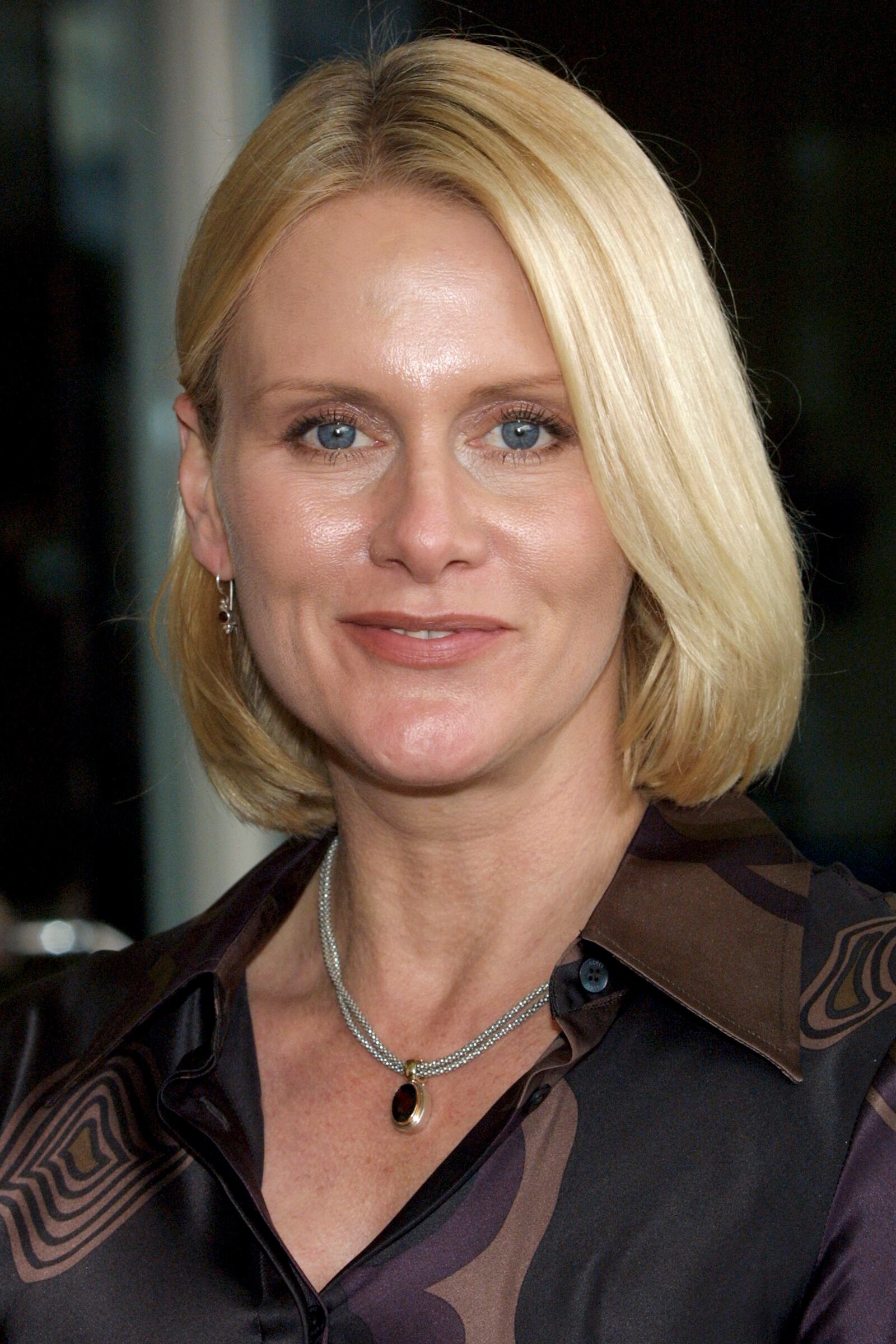 HOLLYWOOD - JANUARY 8:  Actress Andrea Thompson attends the 2003 TCA Press Tour on January 8, 2003 in Hollywood, California.  (Photo by Frederick M. Brown/Getty Images)