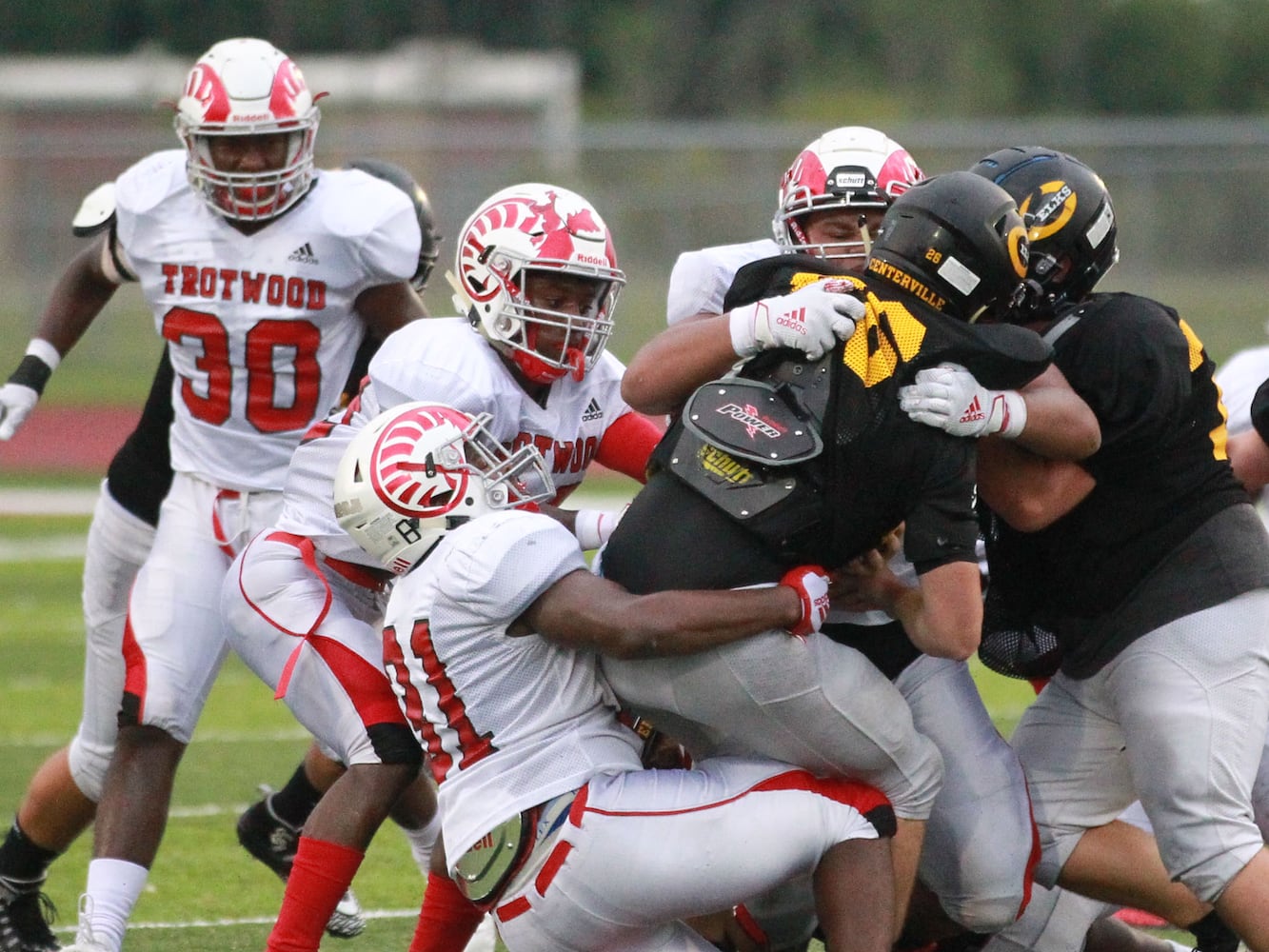 PHOTOS: Centerville at Trotwood-Madison preseason football