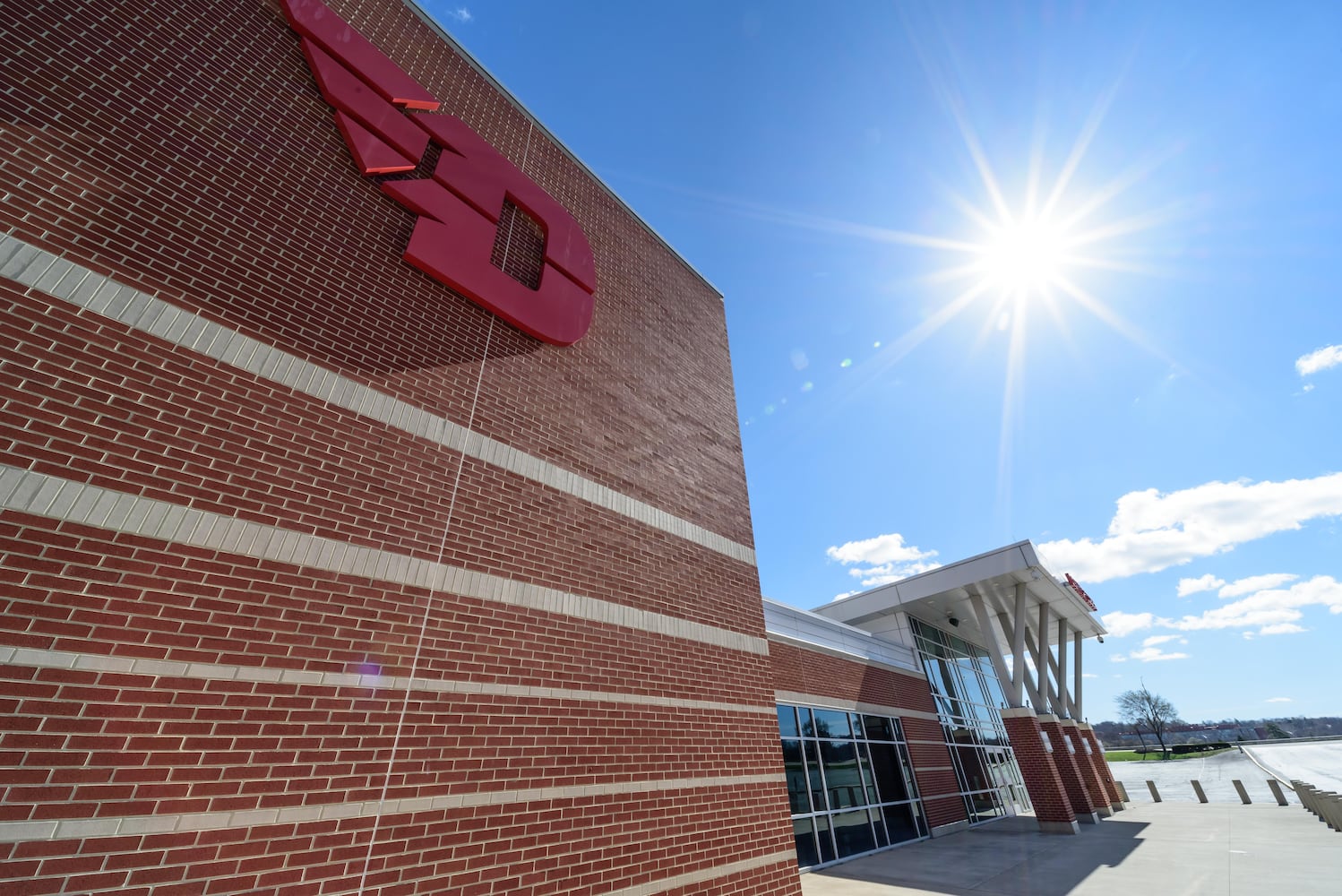 PHOTOS: NCAA First Four basketball court installation at UD Arena