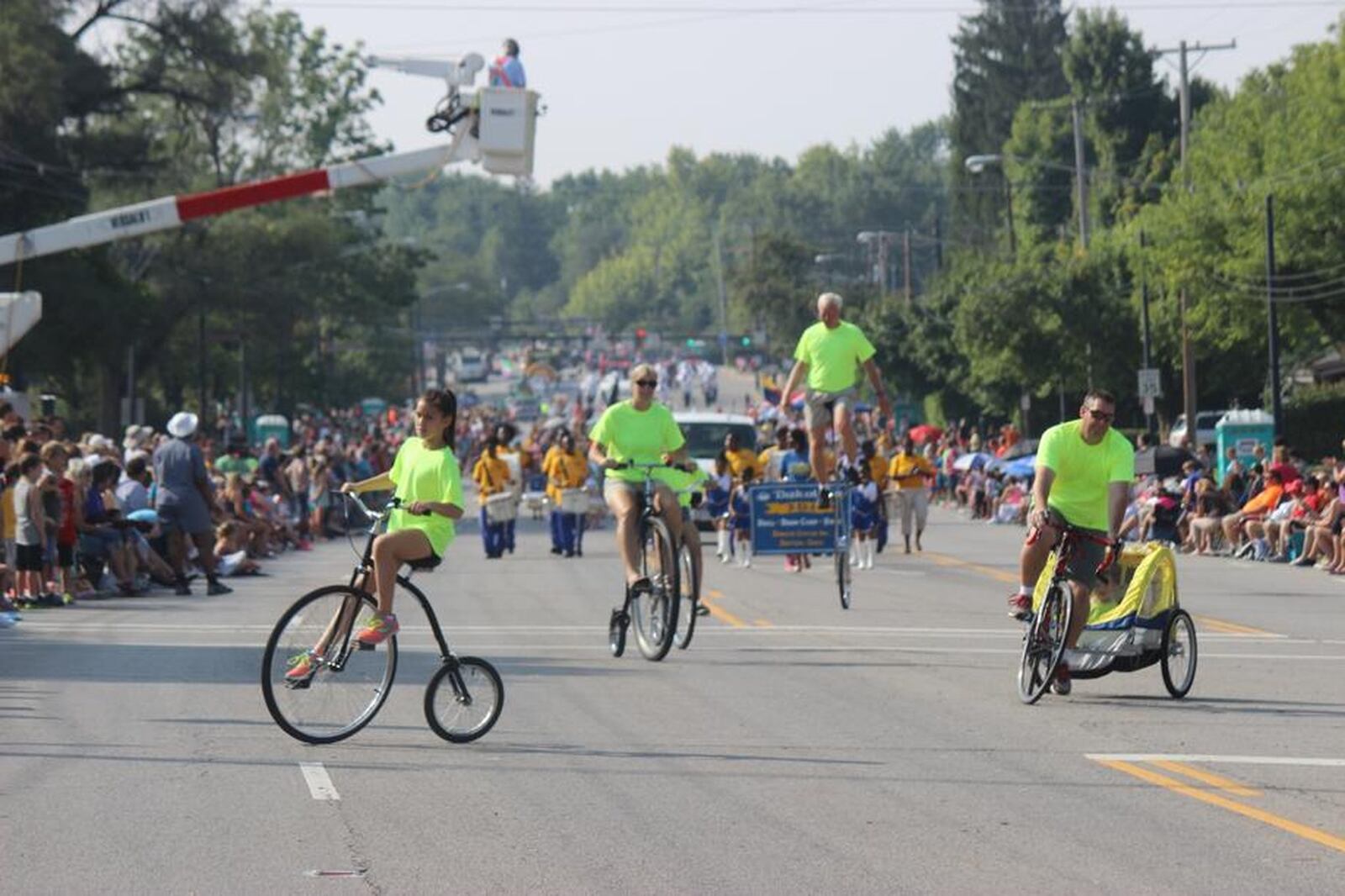 Kettering’s Holiday at Home parade and festival is one reason to stick around town this holiday weekend. CHUCK HAMLIN/STAFF/FILE