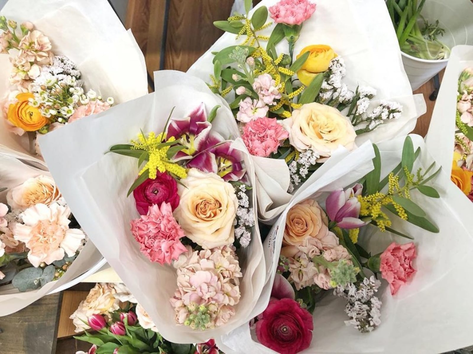 On Mother's Day, you can stop in Luna Botanicals for Poppy Faye bouquets. CONTRIBUTED