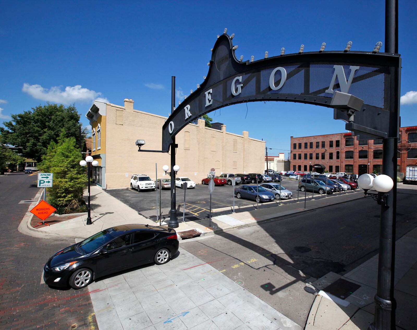 Weyland Ventures is considering building a hotel on property it owns on Wayne Avenue in the Oregon District. GREENLEES / STAFF