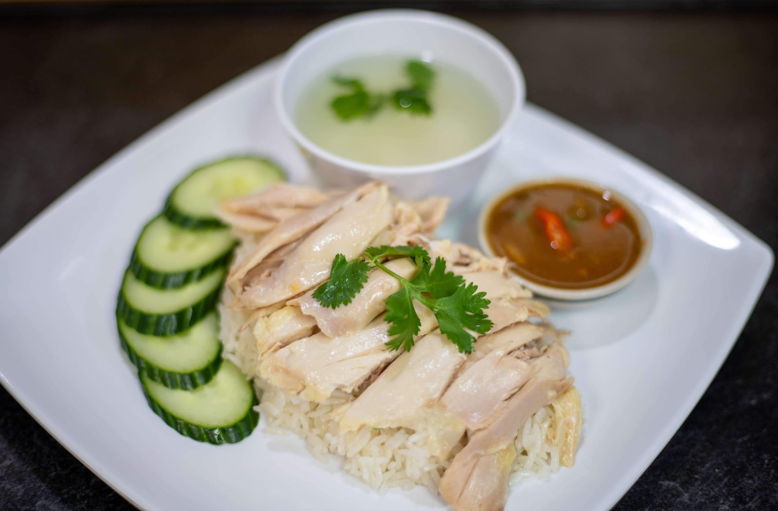 Thai Street Noodles in Kettering is now offering chicken and rice — a popular dish in Thailand that is not found in the Dayton region (CONTRIBUTED PHOTO).