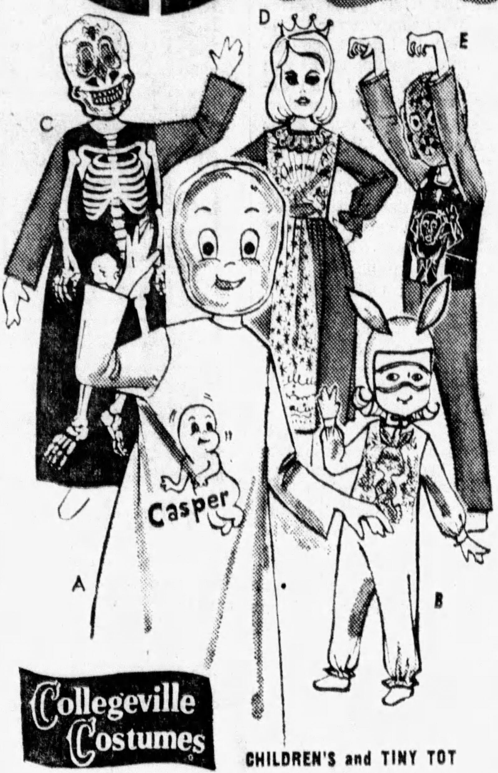 An advertisement for Halloween costumes in the Dayton Daily News during the 1960s.
DAYTON DAILY NEWS ARCHIVES