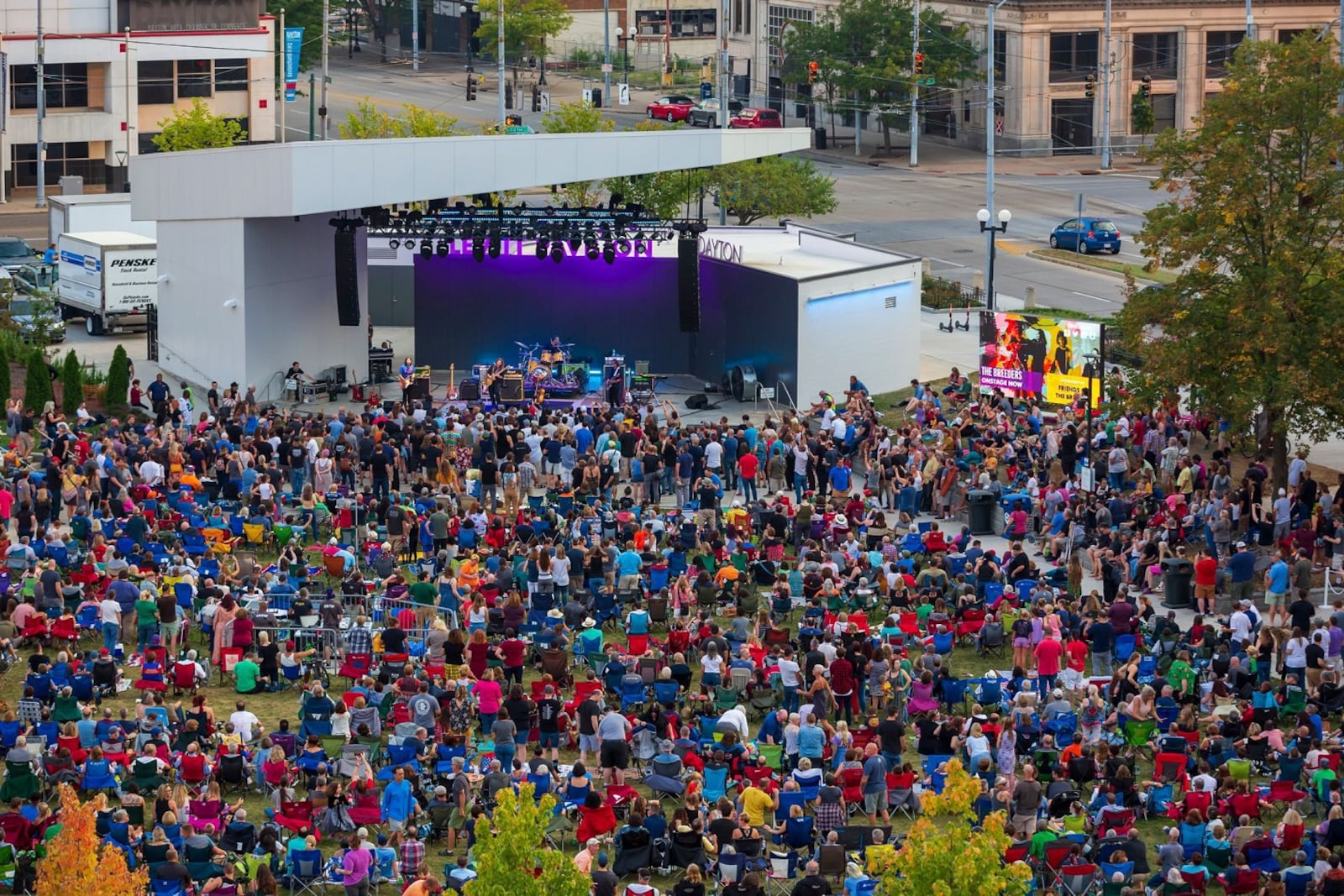 The Bredeers perform at Levitt Pavilion Dayton in 2019. CONTRIBUTED/ANDY SNOW