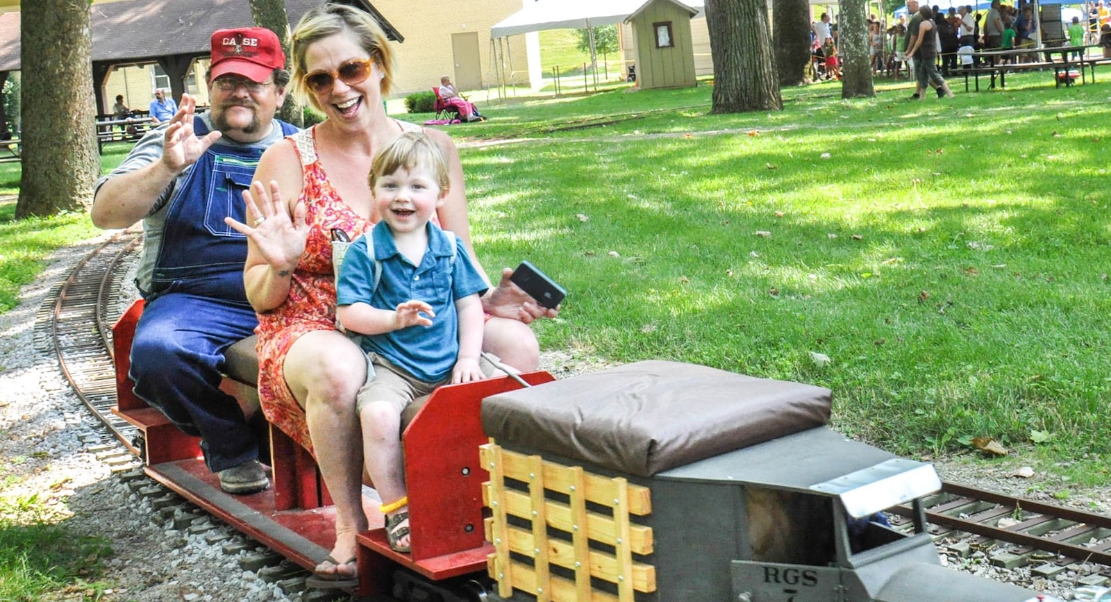 Carillon Historical Park in Dayton's annual Rail Festival.