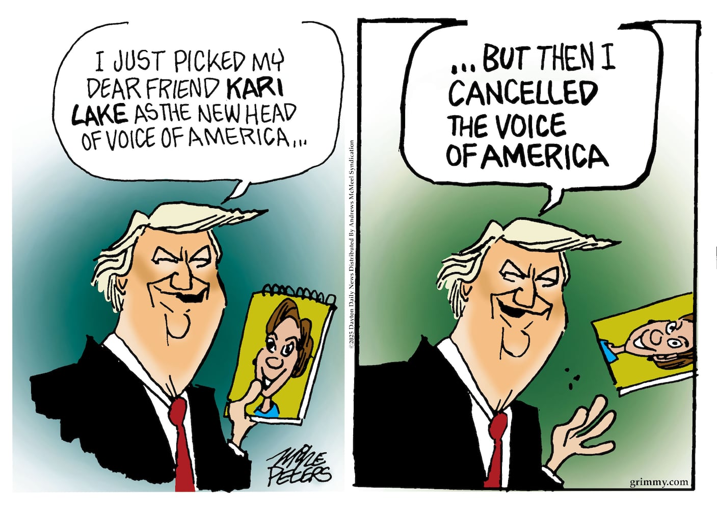 CARTOONS: Mike Peters, March 24, 2025