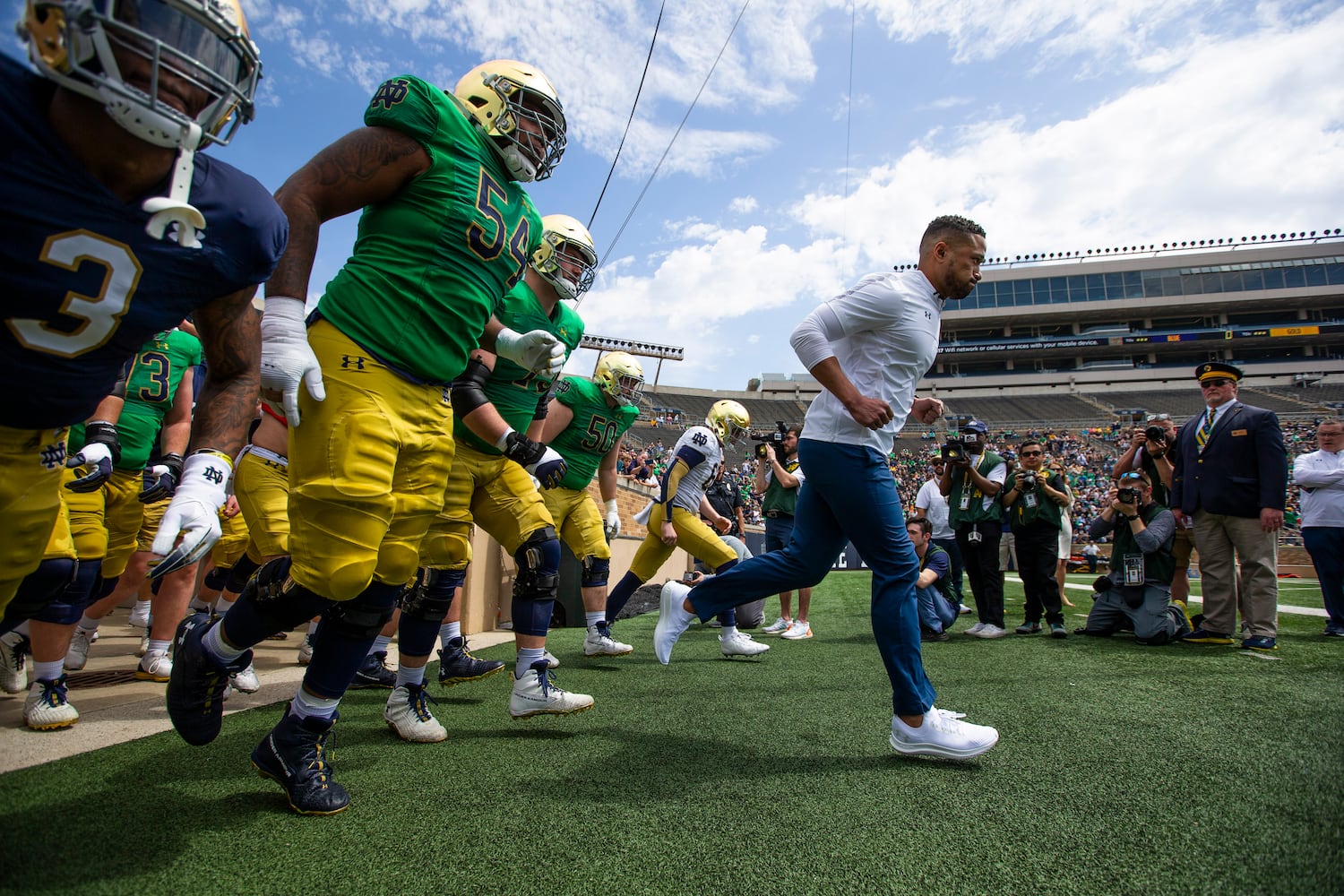 Notre Dame Spring Football