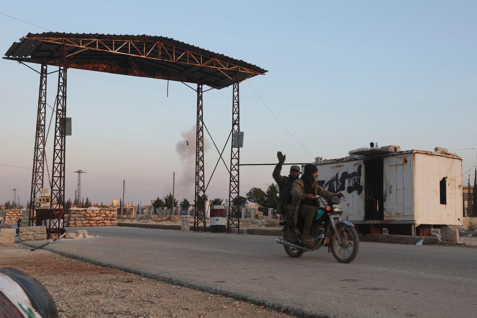 Opposition forces take control of areas outside Aleppo, Syria, Friday, Nov. 29, 2024. (AP Photo/Ghaith Alsayed)