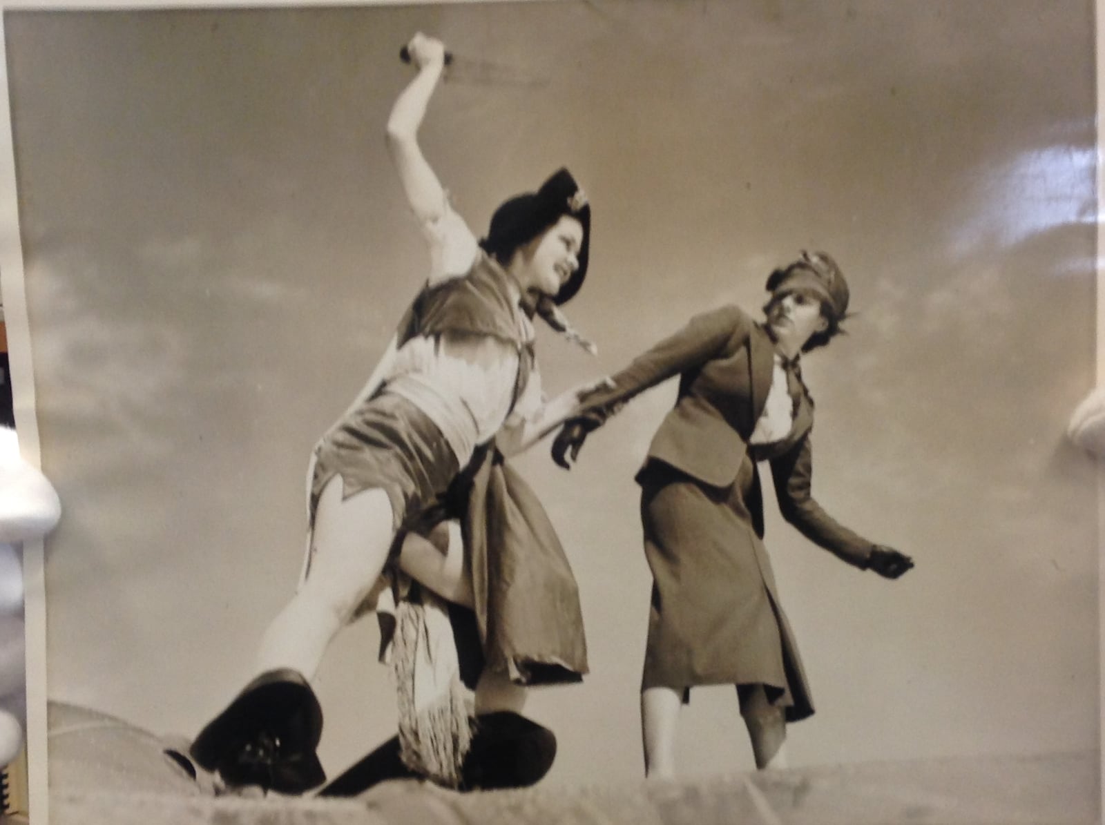 Zoe Dell (Lantis) Nutter traveled the country as Pirate Girl in promotion of the 1939 Golden Gate International Exposition. She was dubbed the “most photographed girl in the world." Image from the Wright State University Special Collections and Archives photographed by Amelia Robinson.