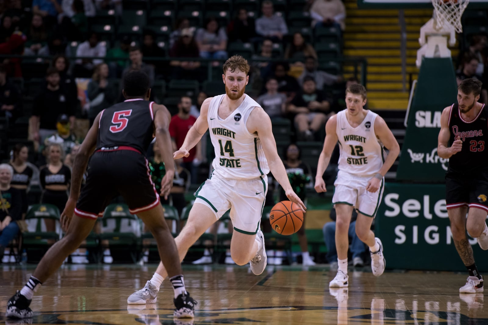 Wright State's Brandon Noel on Monday was named Horizon League newcomer of the year. Joe Craven/Wright State Athletics