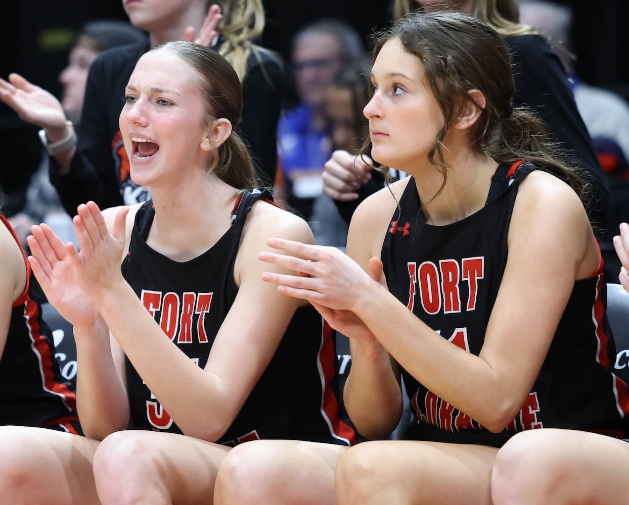 Fort Loramie vs. Waterford Division VII girls basketball state final