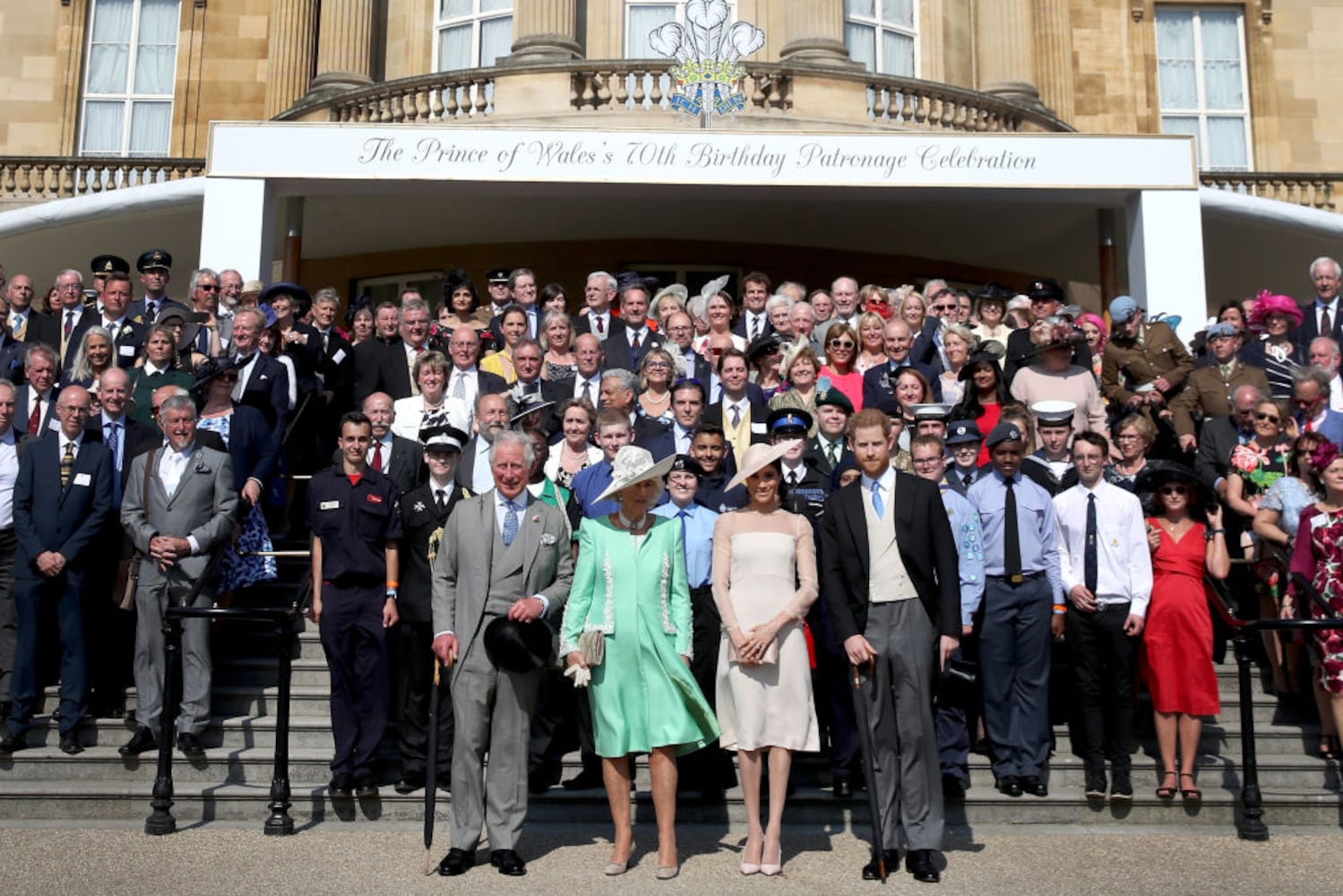 PHOTOS: Newlyweds Prince Harry, Meghan Markle attend Prince Charles’ 70th birthday celebration