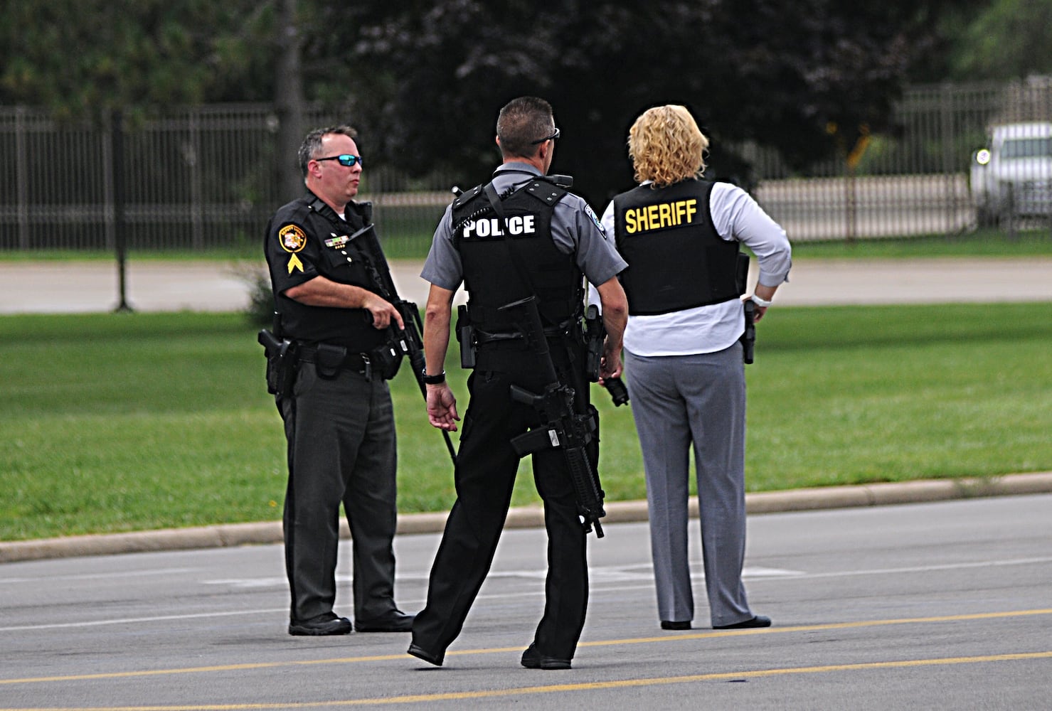 PHOTOS: Active shooter reported at Wright-Patterson Air Force Base hospital