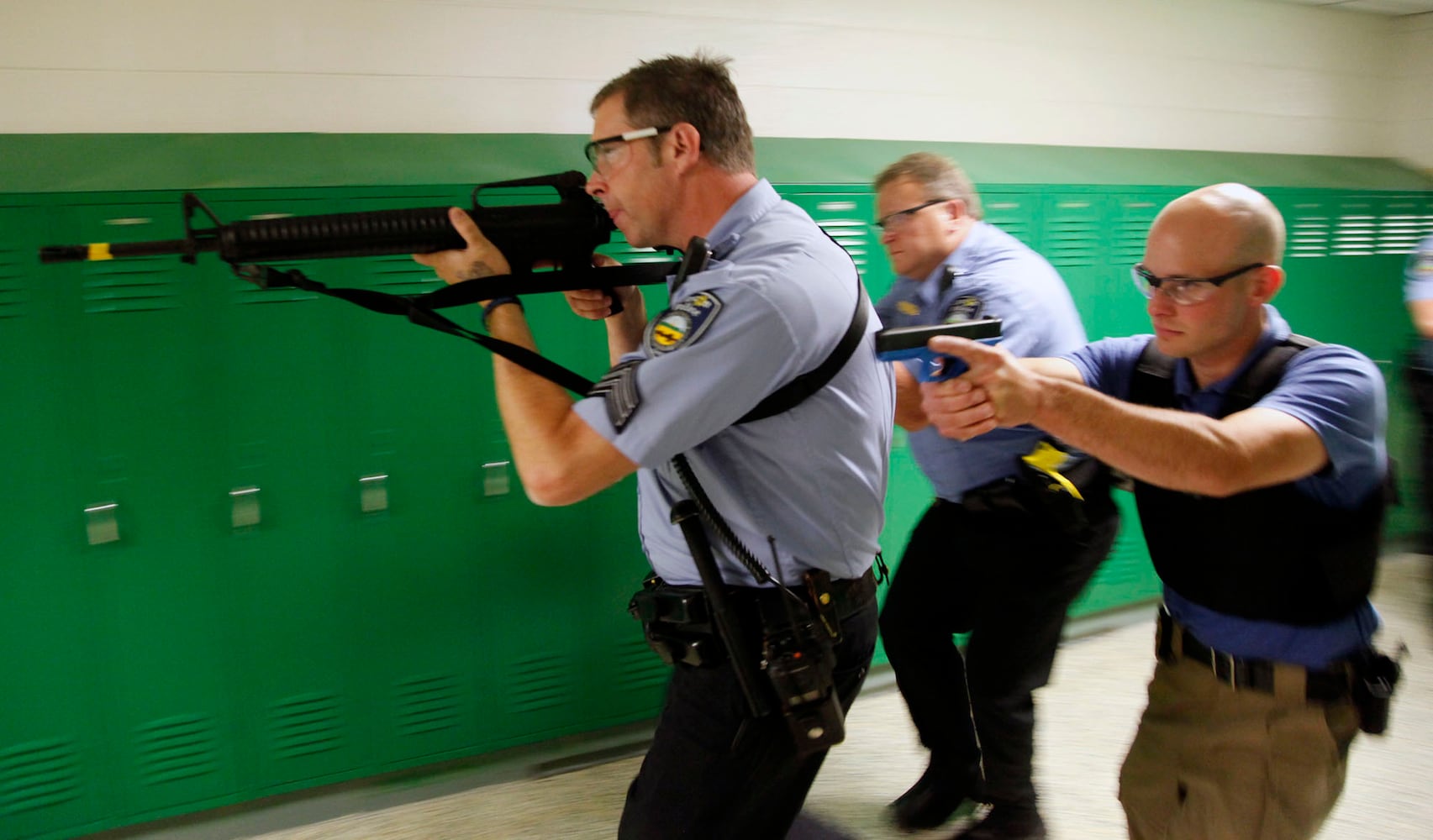 Mock School Shooter Training at Northmont