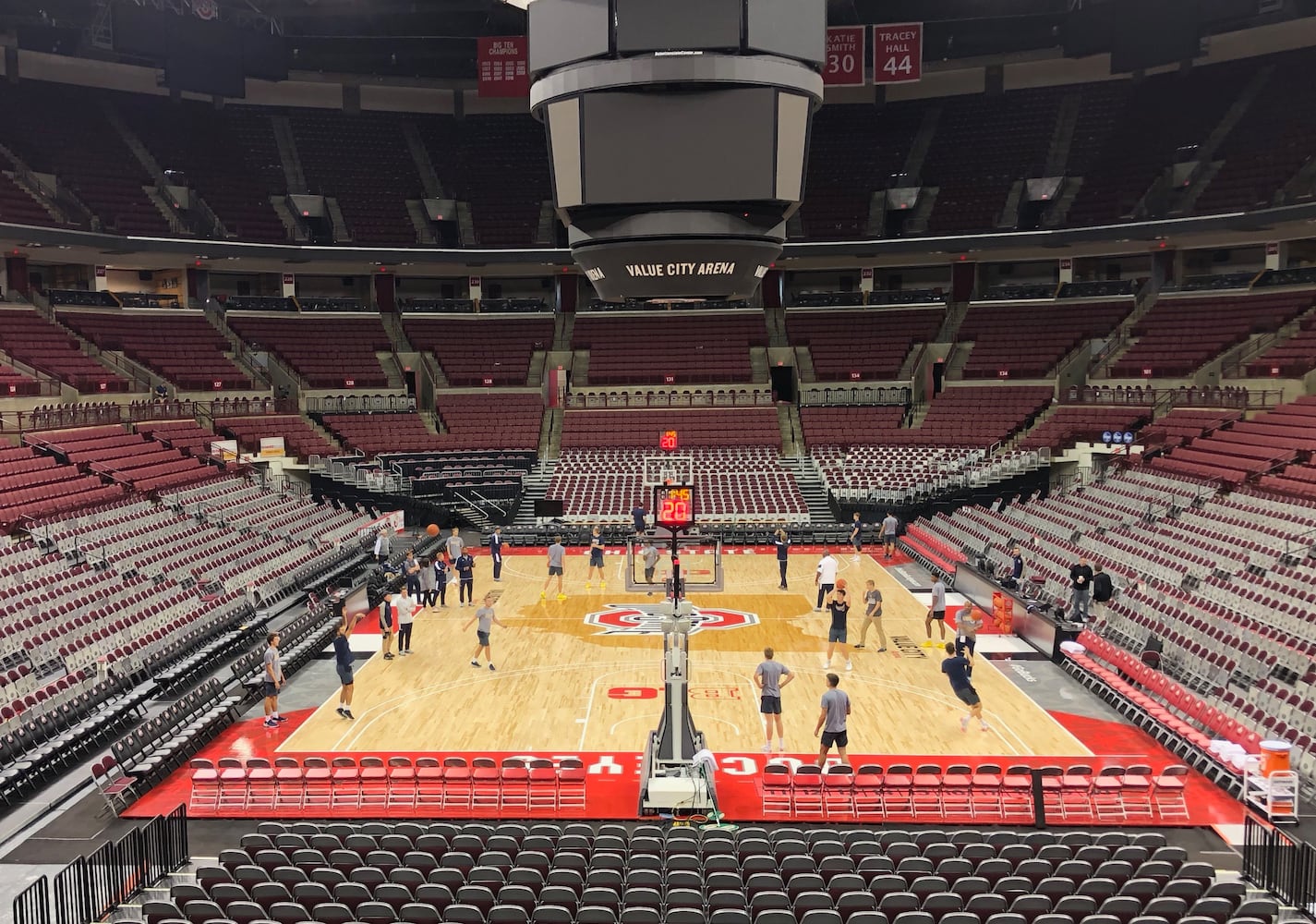 Cedarville-Ohio State men's college basketball exhibition game